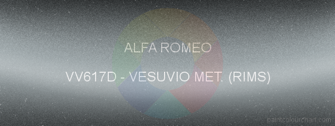 Alfa Romeo paint VV617D Vesuvio Met. (rims)