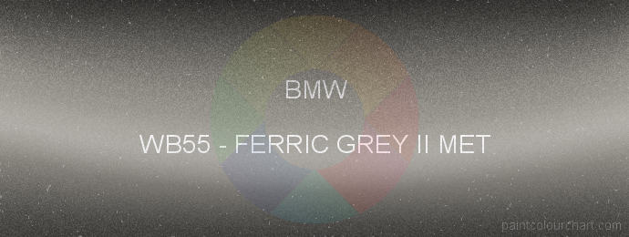 Bmw paint WB55 Ferric Grey Ii Met