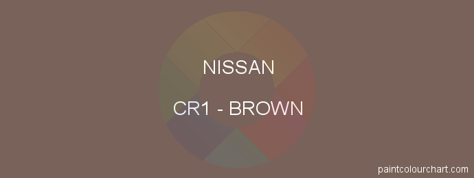 Nissan paint CR1 Brown