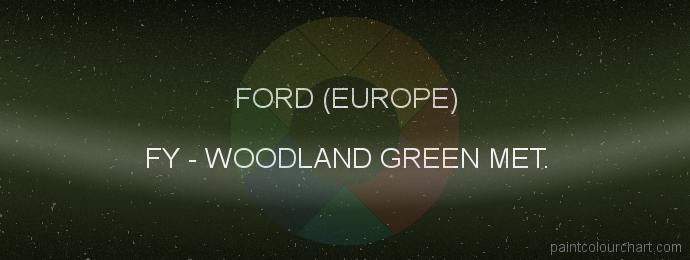 Ford (europe) paint FY Woodland Green Met.