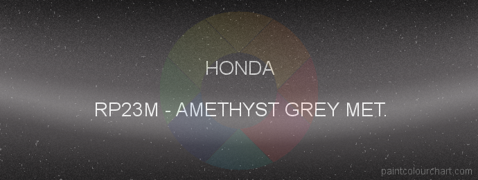 Honda paint RP23M Amethyst Grey Met.