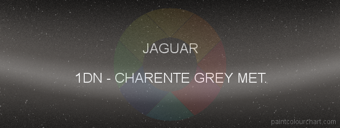 Jaguar paint 1DN Charente Grey Met.