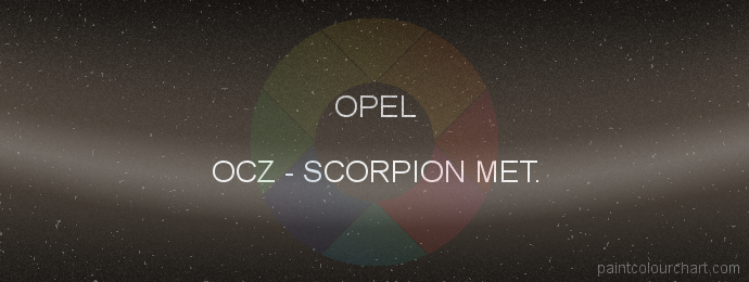 Opel paint OCZ Scorpion Met.