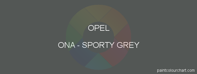 Opel paint ONA Sporty Grey