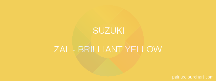 Suzuki paint ZAL Brilliant Yellow