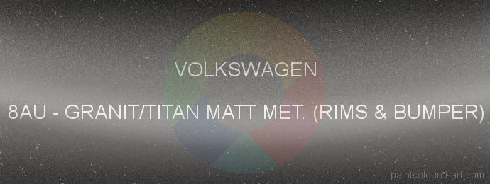 Volkswagen paint 8AU Granit/titan Matt Met. (rims & Bumper)