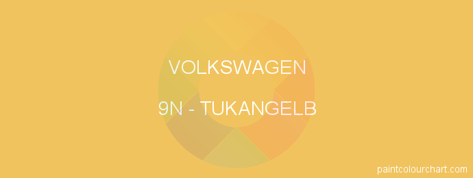 Volkswagen paint 9N Tukangelb