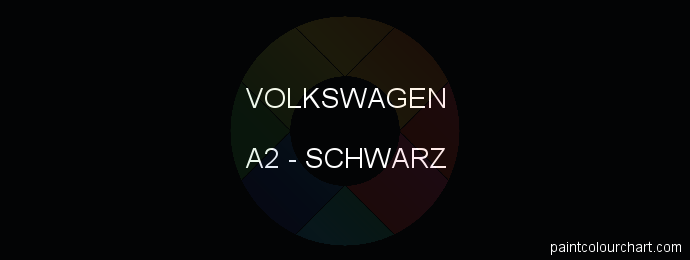 Volkswagen paint A2 Schwarz