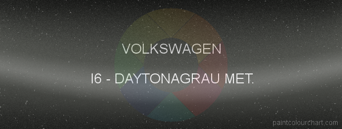 Volkswagen paint I6 Daytonagrau Met.