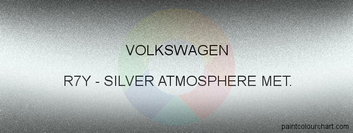 Volkswagen paint R7Y Silver Atmosphere Met.