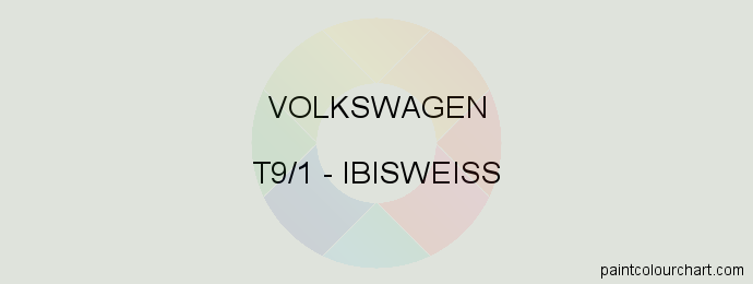 Volkswagen paint T9/1 Ibisweiss