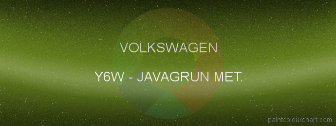 Volkswagen paint Y6W Javagrun Met.