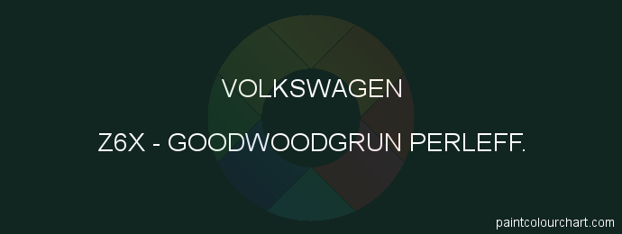 Volkswagen paint Z6X Goodwoodgrun Perleff.